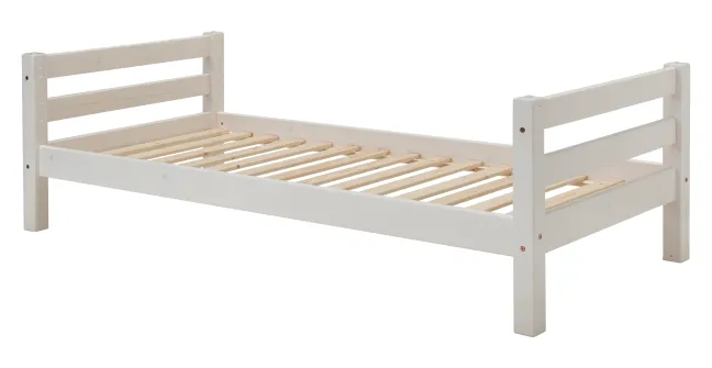 Infanskids Etagenbett mit Schrägleiter weiß 90 x 200cm 602-30