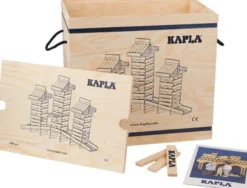 KAPLA 500er Kiste Set mit 500 Holz-Bausteinen