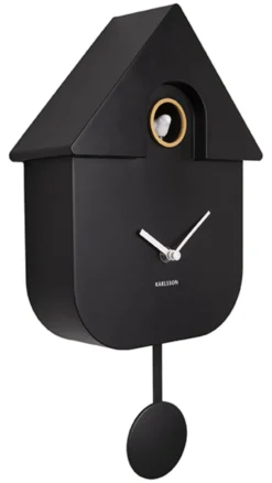 Karlsson Kuckucksuhr Modern Black