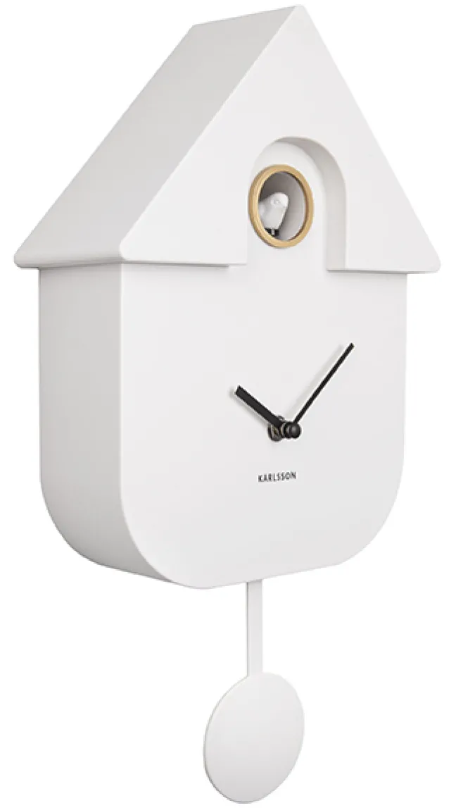 Karlsson Kuckucksuhr Modern White