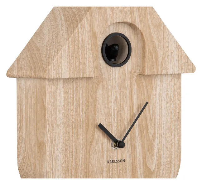 Karlsson Kuckucksuhr Modern Light wood