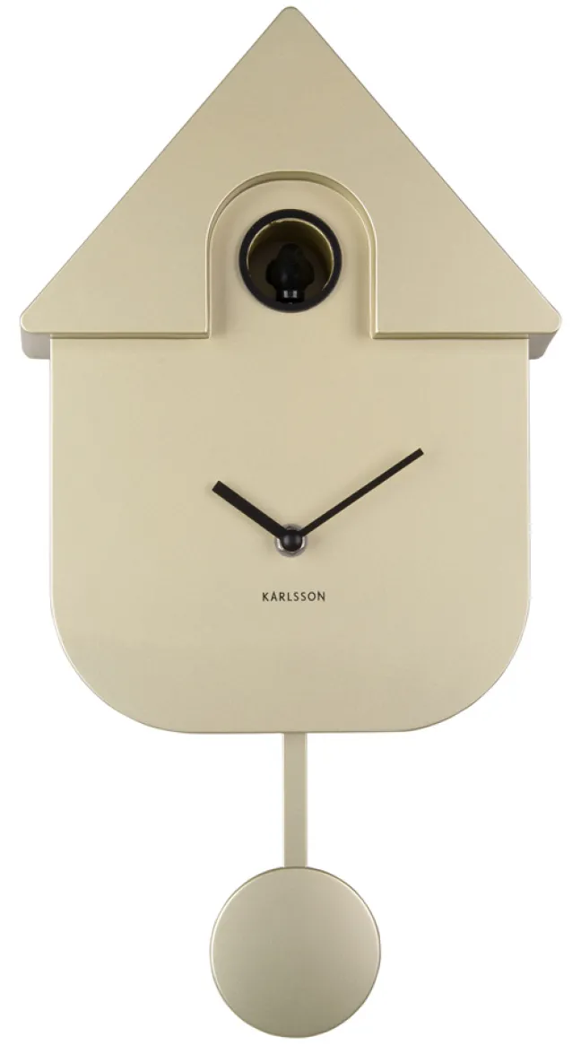 Karlsson Kuckucksuhr Modern Metallic gold