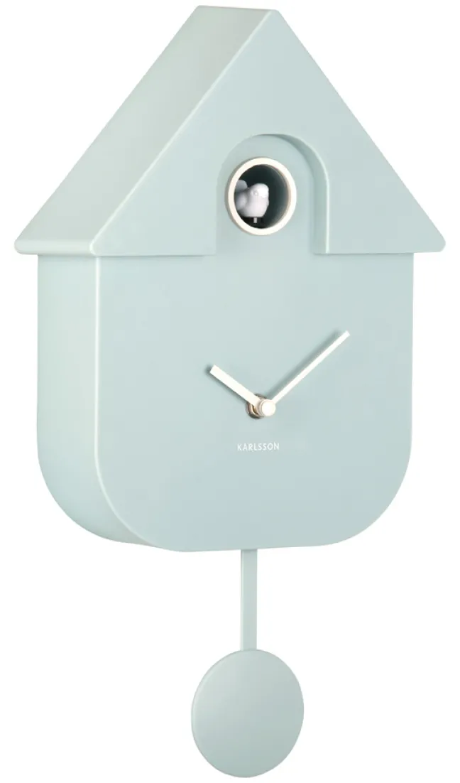 Karlsson Kuckucksuhr Modern Soft blue