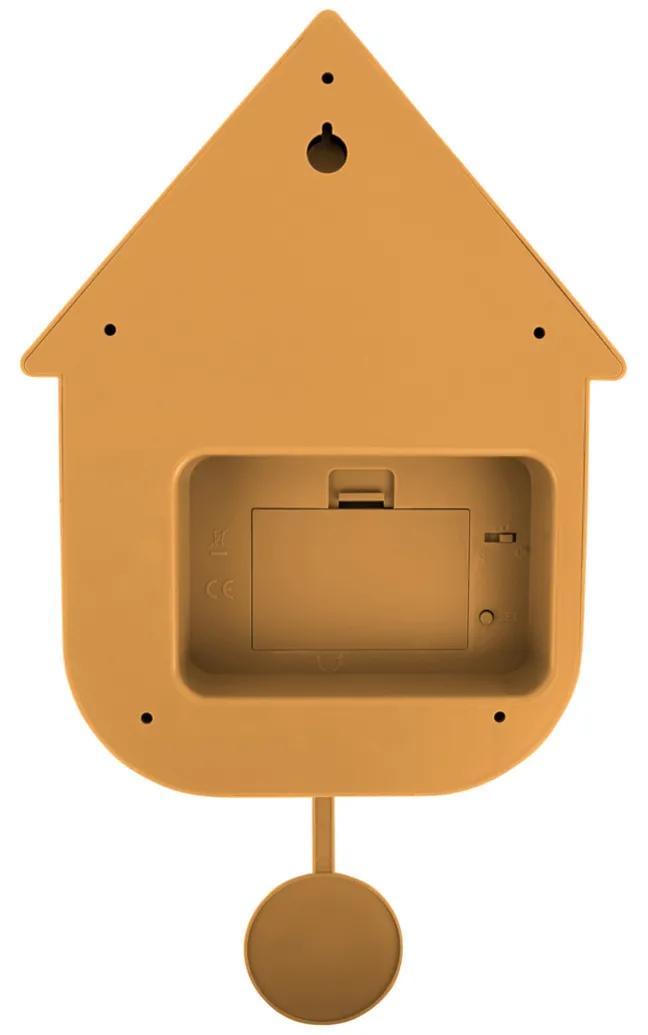 Karlsson Kuckucksuhr Modern Ochre yellow