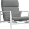 LIFE Bondi Relaxsessel weiß/mist grey soltex