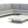 LIFE Fitz Roy Lounge Sitzecke weiß/grau/mist grey soltex