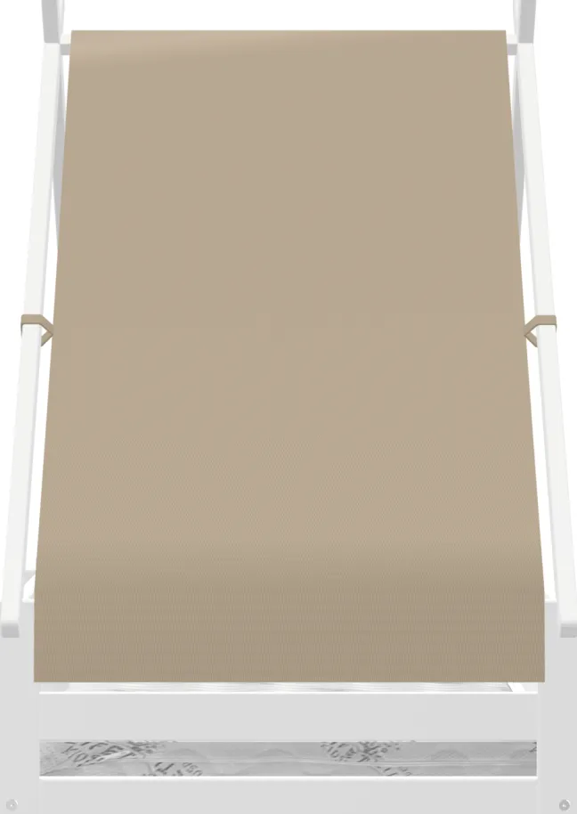 Lifetime Elements Montessori Tipibett Surf 90x200cm mit Rollboden und Absturzsicherung weiß lackiert