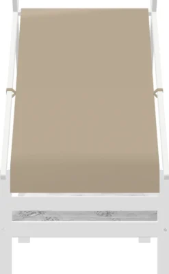 Lifetime Elements Tipibett Surf 90x200cm mit Rollboden weiß lackiert