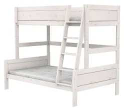 Lifetime Etagenbett Family 90/140x200cm mit Premium Rollboden whitewash