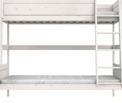 Lifetime Etagenbett Family 90/140x200cm mit Premium Rollboden whitewash