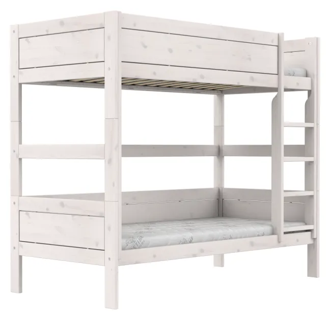 Lifetime Etagenbett 90x200cm mit Rollboden whitewash