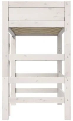 Lifetime Hochbett 90x200cm mit Rollboden whitewash