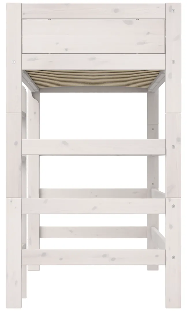 Lifetime Hochbett 90x200cm mit Rollboden whitewash