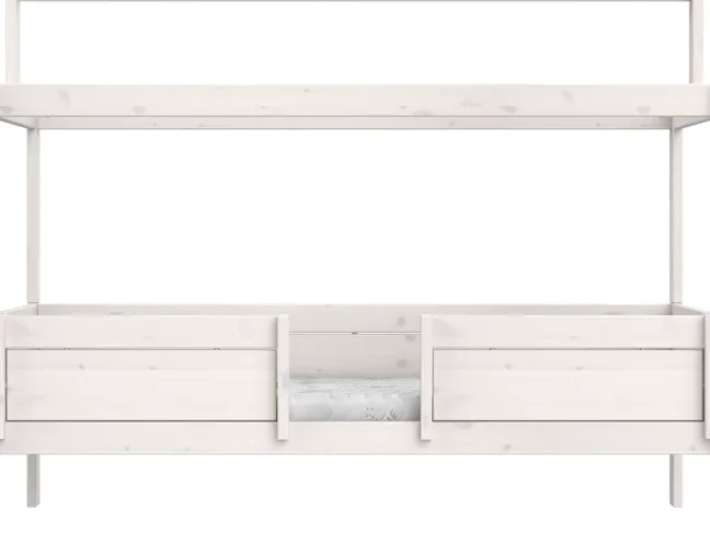 Lifetime 4 in 1 Bett für Stoffdach inkl. Deluxe Lattenrost whitewash