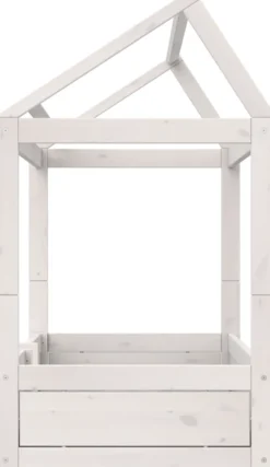 Lifetime 4in1 Hausbett mit Deluxe Lattenrost whitewash