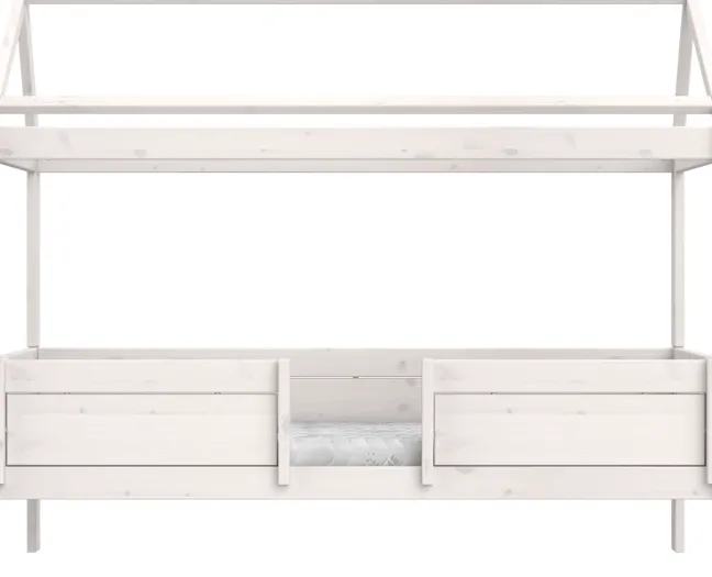 Lifetime 4in1 Hausbett mit Rollboden whitewash