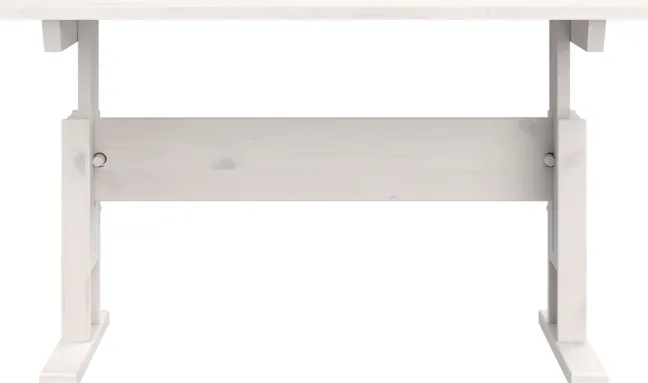 Lifetime Kidsrooms Schreibtisch höhenverstellbar 120cm whitewash
