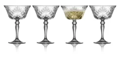 Lyngby Glas Champagner-Schale Melodia 26cl 4 Stück
