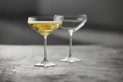 Lyngby Glas Champagner-Schale Juvel 34cl 4 Stück