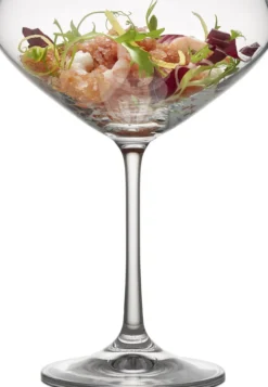 Lyngby Glas Champagner-Schale Juvel 34cl 4 Stück