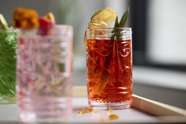 Lyngby Glas Cocktailglas Tiki 45cl 4 Stück Klar