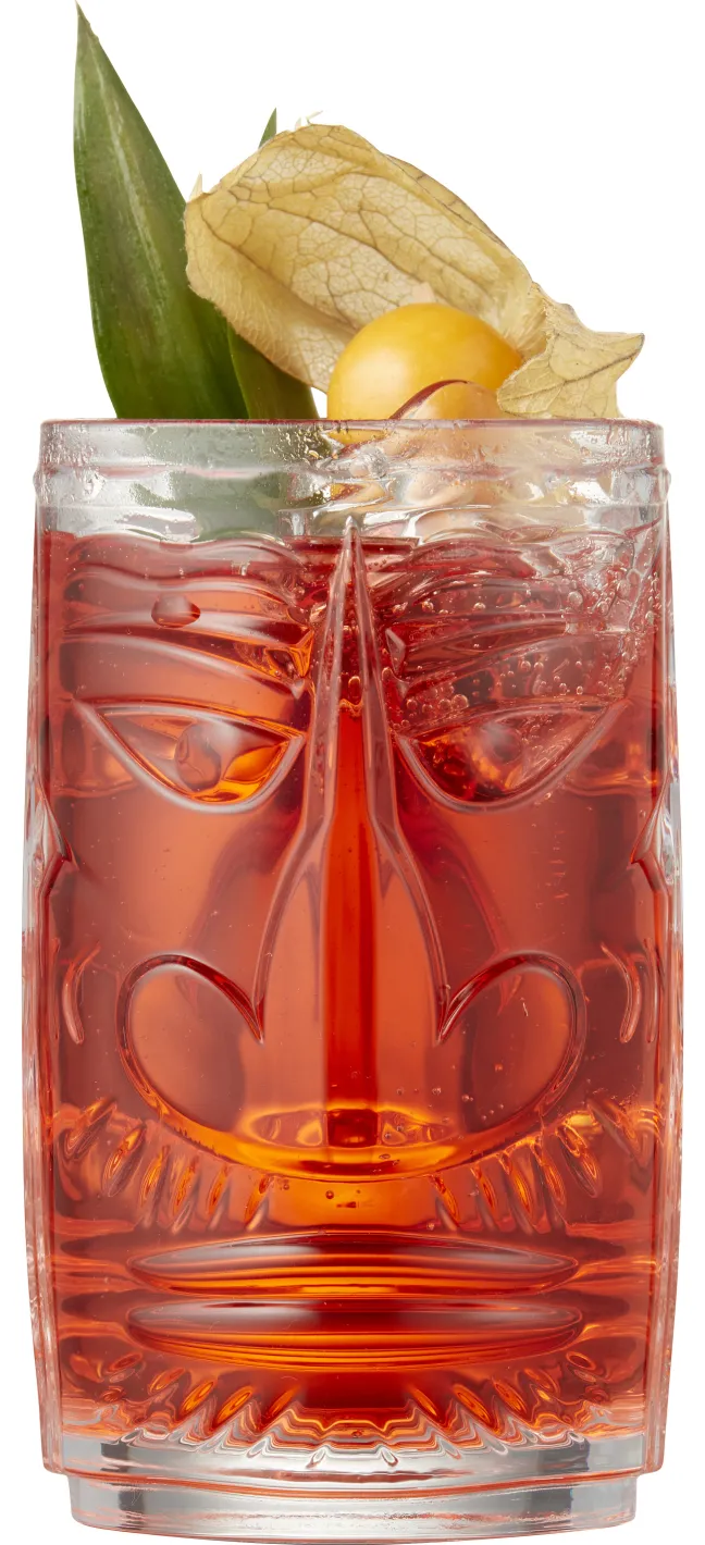 Lyngby Glas Cocktailglas Tiki 45cl 4 Stück Klar