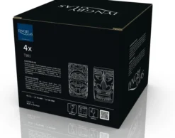 Lyngby Glas Cocktailglas Tiki 45cl 4 Stück Klar