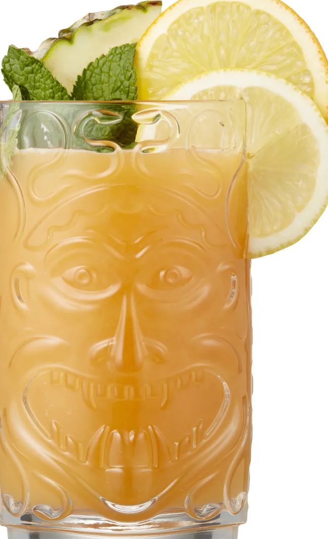 Lyngby Glas Cocktailglas Tiki 45cl 4 Stück Klar
