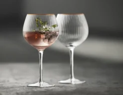 Lyngby Glas Gin Glas Palermo Gold 65cl 4 Stück