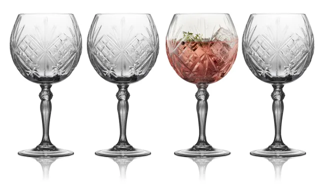 Lyngby Glas Gin & Tonic Glas Melodia 65cl 4 Stück