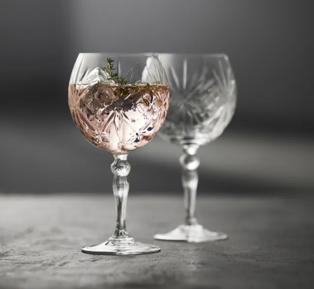 Lyngby Glas Gin & Tonic Glas Melodia 65cl 4 Stück