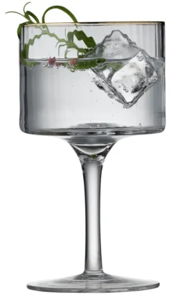 Lyngby Glas Gin & Tonic Glas Palermo Gold 45cl 4 Stück