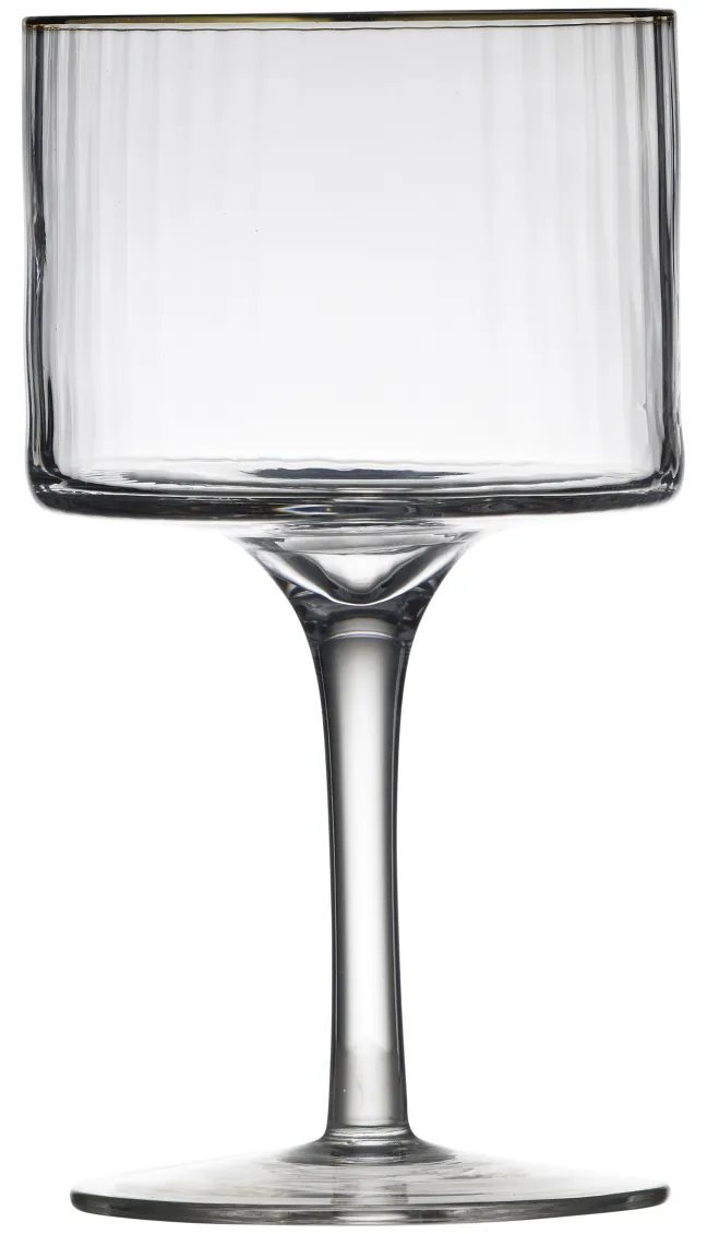 Lyngby Glas Gin & Tonic Glas Palermo Gold 45cl 4 Stück