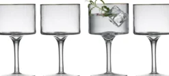 Lyngby Glas Gin & Tonic Glas Palermo Gold 45cl 4 Stück