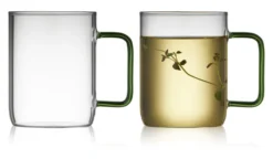 Lyngby Glas Glasbecher Torino 40cl 2 Stück grün Sale