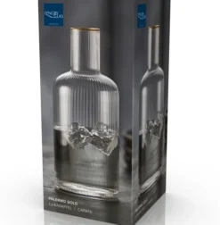 Lyngby Glas Karaffe Palermo Gold 1,5 Liter