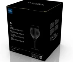 Lyngby Glas Rotweinglas Ane 65cl 4 Stück