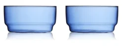 Lyngby Glas Schale Torino 12 cm 2 Stück blau Sale