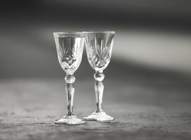 Lyngby Glas Schnapsglas Melodia 5cl 4 Stück