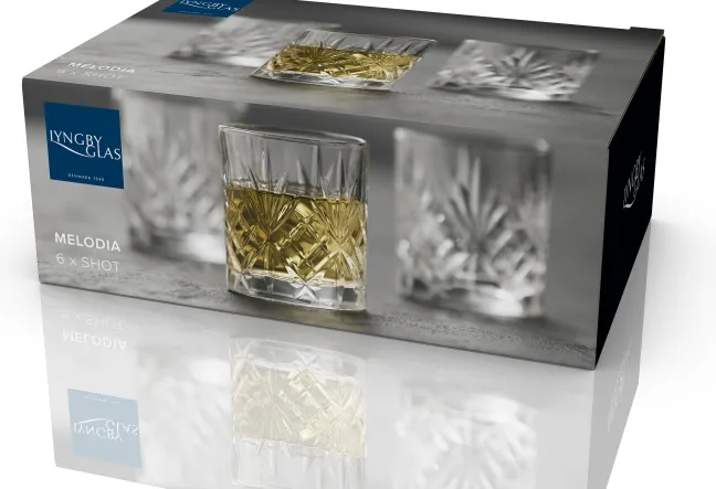 Lyngby Glas Schnapsglas Melodia 8cl 6 Stück