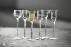 Lyngby Glas Schnapsglas Rom 18cm 6 Stück