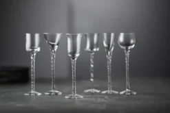 Lyngby Glas Schnapsglas Rom 18cm 6 Stück