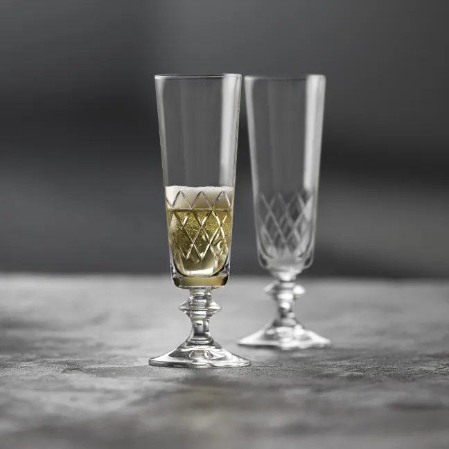 Lyngby Glas Sektglas Eaton 16cl 2 Stück