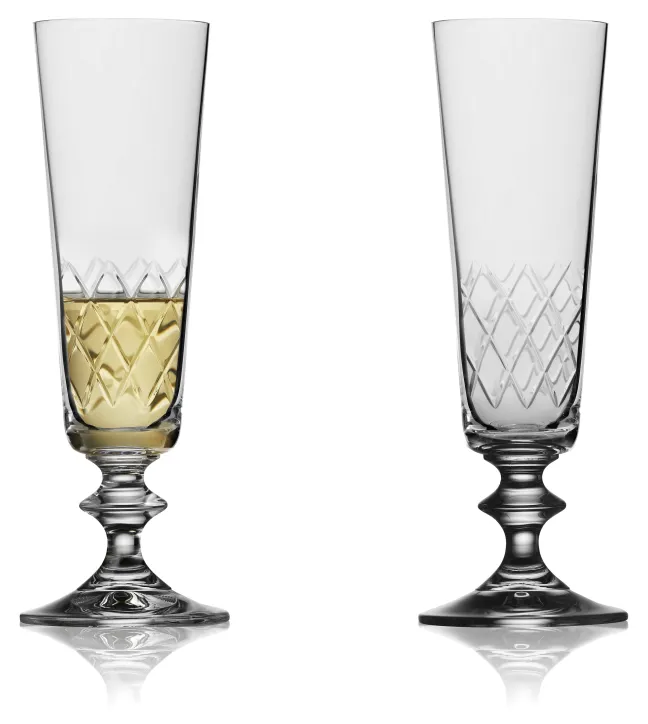 Lyngby Glas Sektglas Eaton 16cl 2 Stück