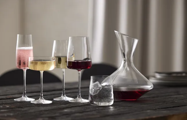 Lyngby Glas Wasserglas Zero 42cl 6 Stück