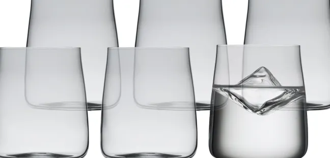 Lyngby Glas Wasserglas Zero 42cl 6 Stück