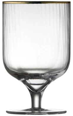 Lyngby Glas Weinglas Palermo Gold 30cl 4 Stück
