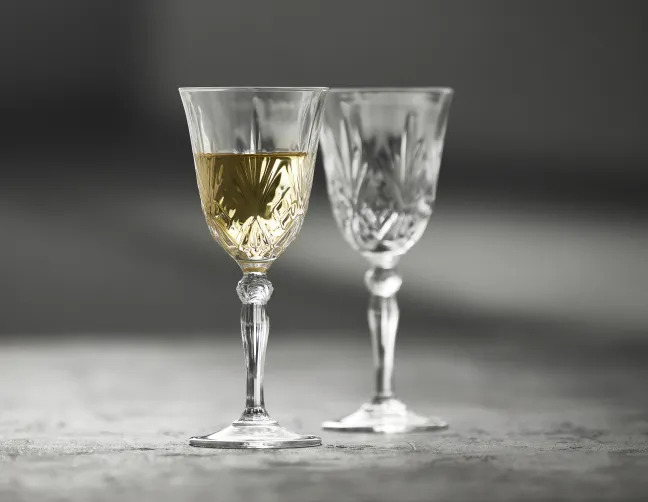 Lyngby Glas Weißweinglas Melodia 4 Stück