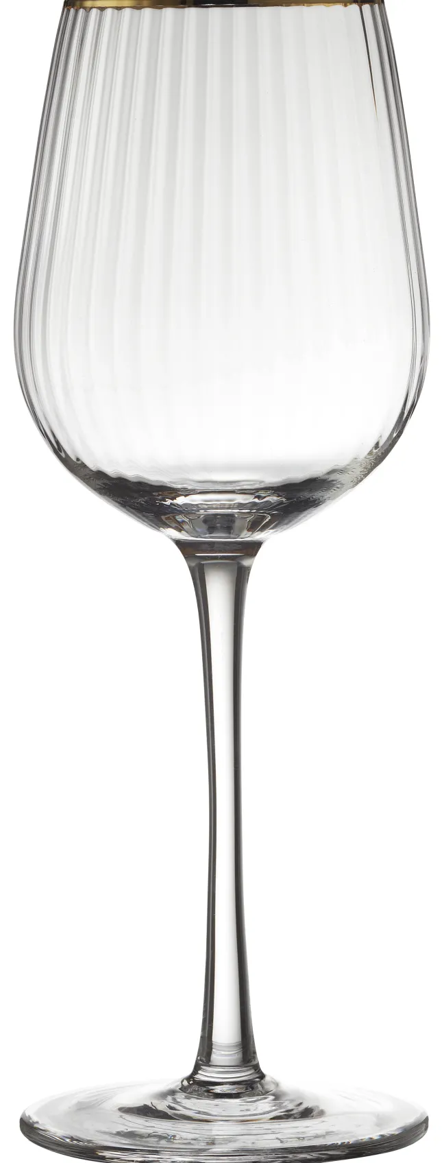 Lyngby Glas Weißweinglas Palermo Gold 30cl 4 Stück