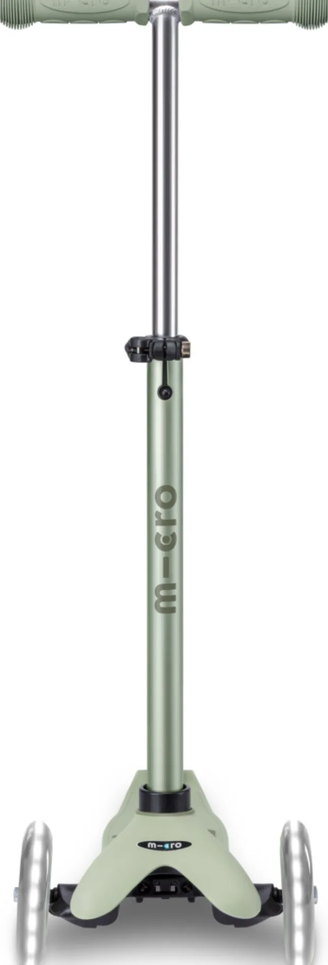 Micro Scooter mini micro Deluxe Rock & Go LED olive sage